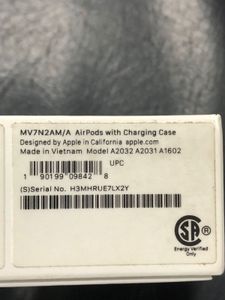 Apple AirPods (2nd Generation) A2031