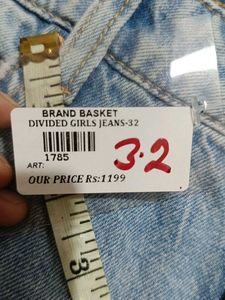 H&amp;M Blue straight fit Jeans