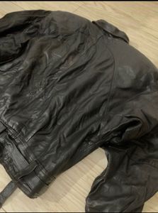 Vintage Black Leather Jacket