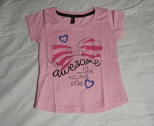 Cute Pink 'Awesome' Tshirt