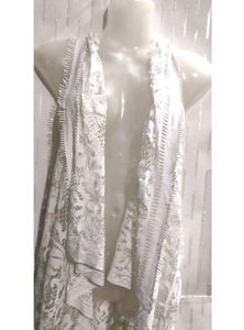 Stylish White Long Shrug For women&#39;s
