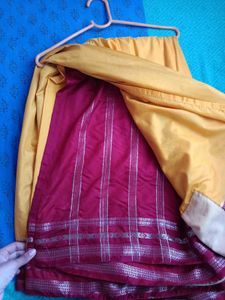 Elegant Yellow Saree