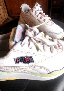 Puma Sport Shoes With Charms,  Size 4, 37, 23 Cm