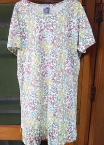 Floral Print Mini Dress
