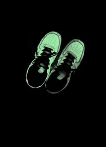 Nike Airforce 1 Smile Swoosh Glow In Dark