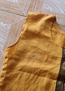Elegant Mustard Kurta