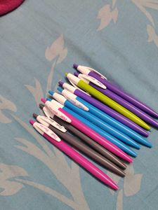 Combo Of 11pieces Flair Ezee Blue Ball Pen
