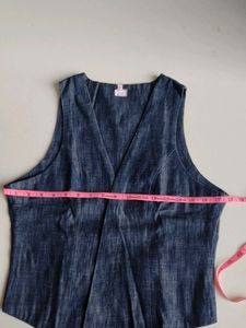 New Smart L Size Denim Jacket. Full Double Fabric