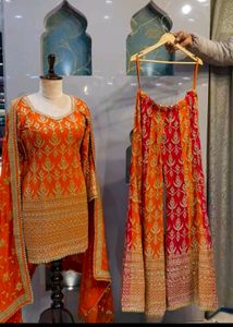 Brand New Combo Of Lehenga And Sharara