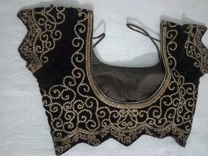 Green Embellished Saare