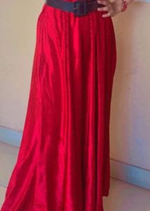 Red Maxi Long DRESS