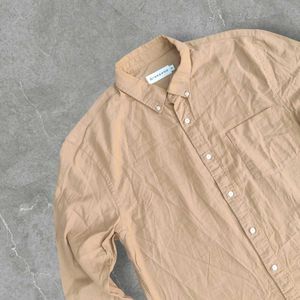 Classic Tan Long Sleeve Shirt