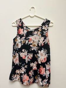 Floral Sleeveless Top