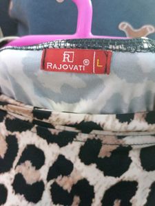 Leopard Print T-shirt For Women