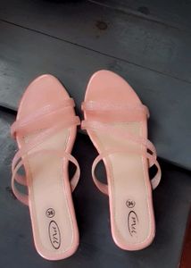 Pink Flats Sandals