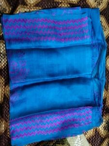 Blue &amp; Purple Saree