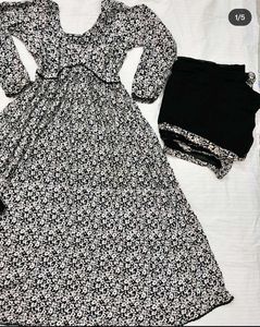 Aesthetic Anarkali Set🎀