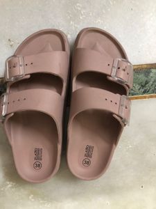 Rose Pink Zudio Slip On Sandals