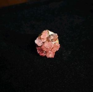 Beautiful Natural Crystal Stone Adjustable Ring