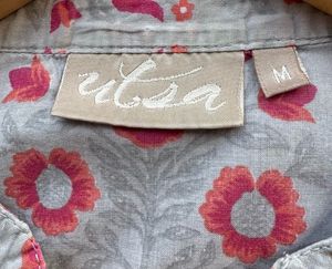 Floral Print Straight Kurta