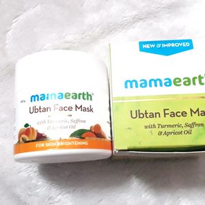 Mamaearth Ubtan Face Pack Mask for Fairness, Tanni