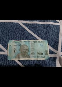 50₹ Unique Number Notes