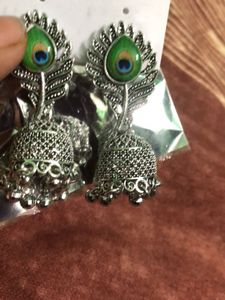 Beautiful Oxidised Earrings