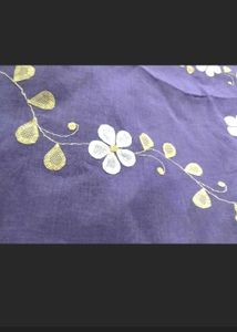 Embroidered sari ( Minor Issue