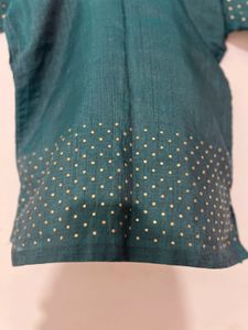 Girls Festive Skirt Blouse