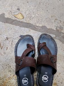 Brown  and black Sandals