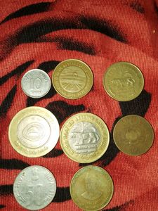Indian Coin Collection 8 Coins