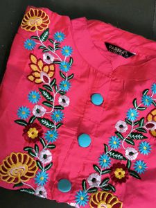 Pink Kurti Set