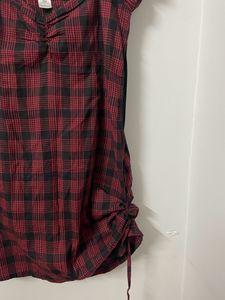 Red Nd Black Checkered Dress