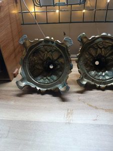 Regency Claw Foot Lamp Base Number 8059 Pair Of 2