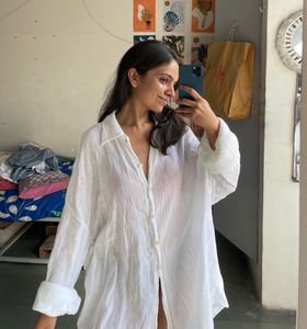 White Oversized Shirt