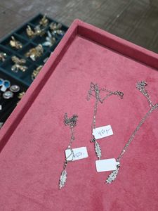 Combo 3 Silver Leaf Locket Chain