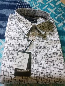 ⚽Stylish Satin Party Wear Patterned Shirt🎹