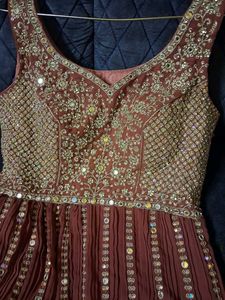 Embroidered Indian Outfit
