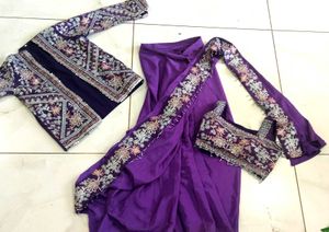 Redy To Wear Saree N Jacket