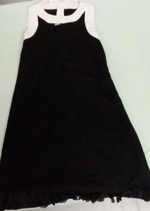 Black &amp; White Mini Dress