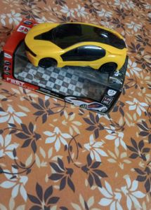 Yellow Remote Control Car