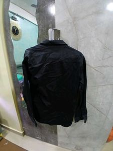 Saint Black Casual Shirt - M Some Fade Spot