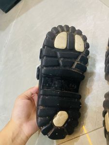Black &amp; White Sandals