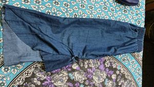 Denim Maxi Skirt