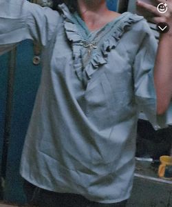 Grey Cute Top