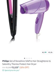 Philips Straightner And Dryer