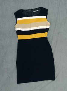 Chic Striped Sheath Dress