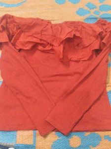Stunning Red Colour Top ❤️