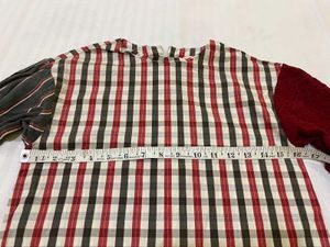 Checkered Mini Tunic Top