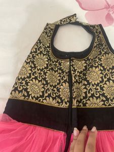 Pink Baby Girl Gown